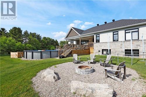 38 Des Spirees Place, Clarence-Rockland, ON - Outdoor With Above Ground Pool With Deck Patio Veranda