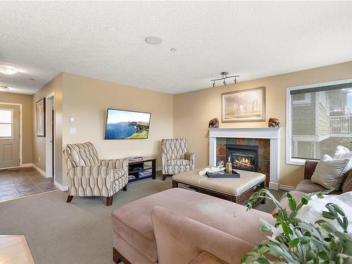 2536 Legacy Ridge, Langford, BC - Indoor Photo Showing Living Room With Fireplace