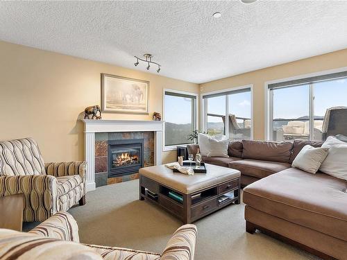 2536 Legacy Ridge, Langford, BC - Indoor Photo Showing Living Room With Fireplace