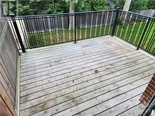 Walk-Out Main Floor Deck with Natural Gas Hookup - 338 Kilspindie Ridge, Ottawa, ON - Outdoor With Exterior