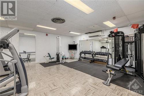 665 Bathgate Drive Unit#907, Ottawa, ON - Indoor Photo Showing Gym Room