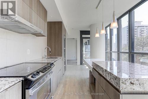 406 - 101 Charles Street E, Toronto, ON - Indoor Photo Showing Kitchen With Upgraded Kitchen