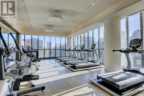 #406 -101 Charles St E, Toronto, ON - Indoor Photo Showing Gym Room