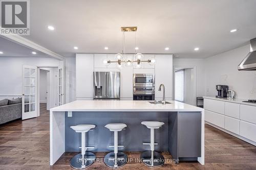 222 Hollywood Ave, Toronto, ON - Indoor Photo Showing Kitchen With Upgraded Kitchen