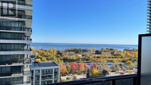 #906 -70 Annie Craig Dr, Toronto, ON - Outdoor With Body Of Water With Balcony With View