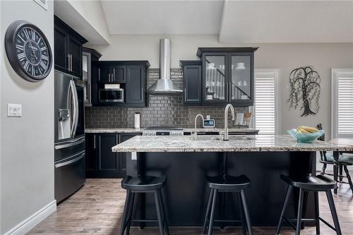82 Wilkes Street, Brantford, ON - Indoor Photo Showing Kitchen With Upgraded Kitchen