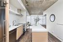 #412 -75 Portland St, Toronto, ON  - Indoor Photo Showing Kitchen With Stainless Steel Kitchen With Upgraded Kitchen 