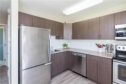 317 494 Beliveau Road, Winnipeg, MB - Indoor Photo Showing Kitchen