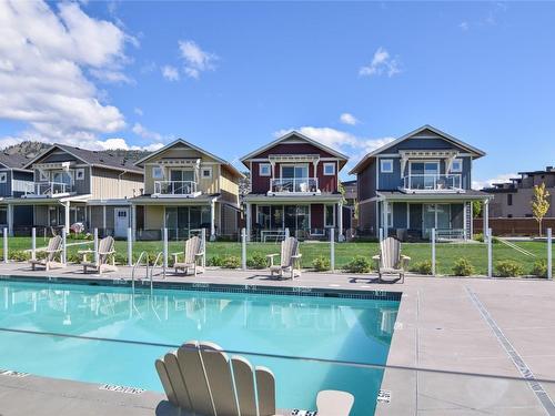 21-3750 West Bay Road, West Kelowna, BC - Outdoor With In Ground Pool With Balcony