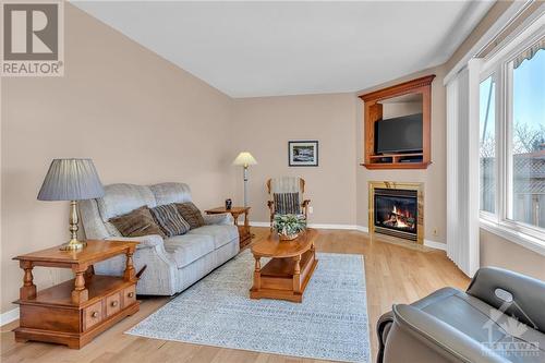1000 Serenity Avenue, Ottawa, ON - Indoor Photo Showing Living Room With Fireplace
