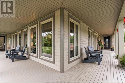 51 Du Lac Rd, Grand-Barachois, NB - Outdoor With Deck Patio Veranda With Exterior
