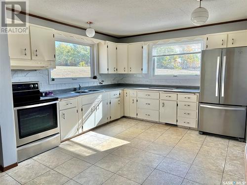 Skarpinsky Acreage - Mont Nebo, Canwood Rm No. 494, SK - Indoor Photo Showing Kitchen With Double Sink