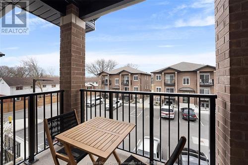 233 Watson Unit# 205, Windsor, ON - Outdoor With Balcony With Exterior