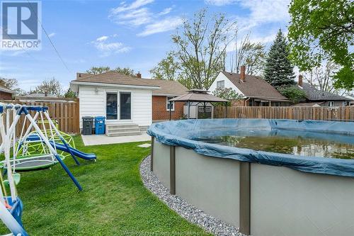 876 Laporte Avenue, Windsor, ON - Outdoor With Above Ground Pool