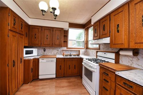 318 Brucedale Avenue E, Hamilton, ON - Indoor Photo Showing Kitchen With Double Sink