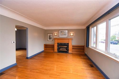 318 Brucedale Avenue E, Hamilton, ON - Indoor Photo Showing Other Room With Fireplace
