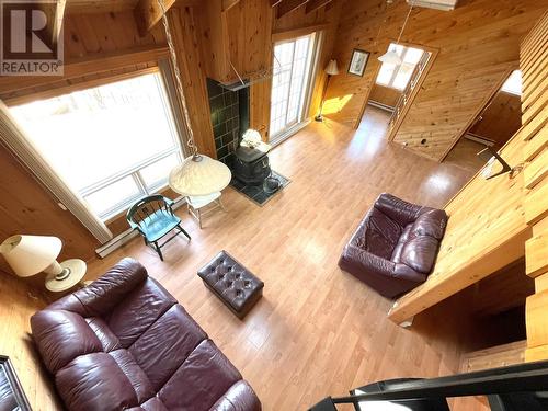 111 Sandy Point Road, Norris Arm, NL - Indoor Photo Showing Living Room With Fireplace