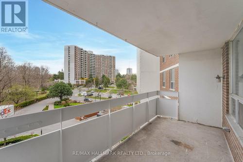 #606 -20 Edgecliffe Gfwy, Toronto, ON - Outdoor With Balcony With Exterior