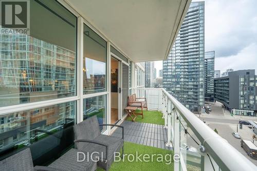 #915 -75 Queens Wharf Rd, Toronto, ON - Outdoor With Balcony