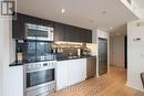 #915 -75 Queens Wharf Rd, Toronto, ON  - Indoor Photo Showing Kitchen With Stainless Steel Kitchen With Upgraded Kitchen 