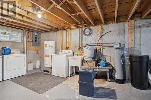 3749 Route 112, Second North River, NB - Indoor Photo Showing Laundry Room