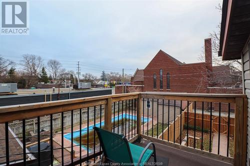 1671 Victoria Avenue, Windsor, ON - Outdoor With Balcony With Exterior