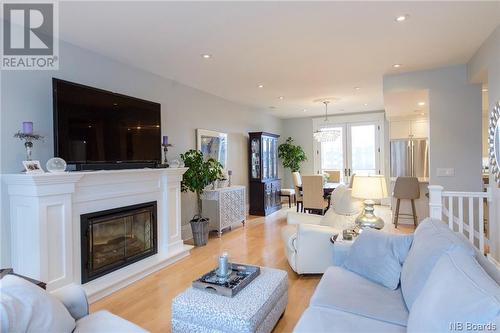 10 Orange Street, Saint John, NB - Indoor Photo Showing Living Room With Fireplace
