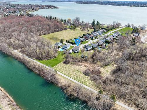 Aerial photo - 47 Rue Marlène, Coteau-Du-Lac, QC - Outdoor With Body Of Water With View