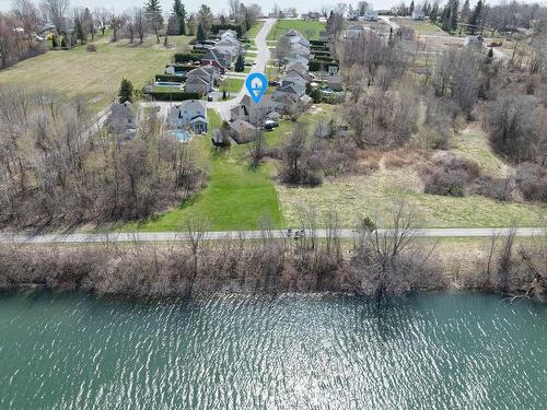 Aerial photo - 47 Rue Marlène, Coteau-Du-Lac, QC - Outdoor With Body Of Water With View