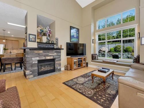 6442 Willowpark Way, Sooke, BC - Indoor Photo Showing Living Room With Fireplace