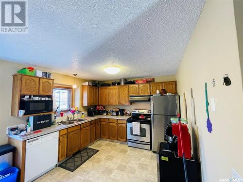 1363 Underhill Crescent, Regina, SK - Indoor Photo Showing Kitchen With Double Sink