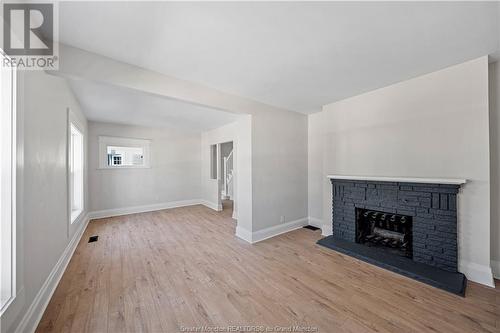 18 Cornell St, Moncton, NB - Indoor Photo Showing Other Room With Fireplace