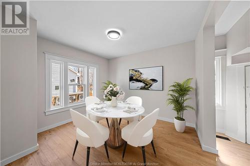 18 Cornell St, Moncton, NB - Indoor Photo Showing Dining Room