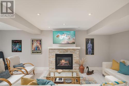 #16 -310 Ridge Rd S, Fort Erie, ON - Indoor Photo Showing Living Room With Fireplace