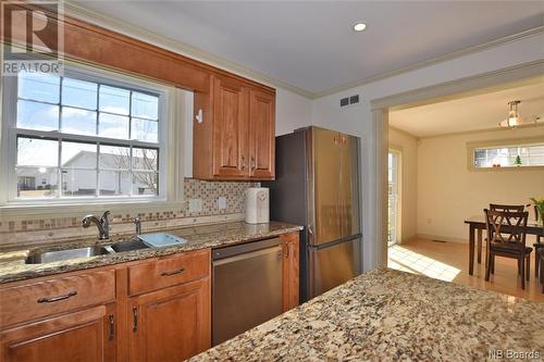 184 Jeremy Street, Fredericton, NB - Indoor Photo Showing Kitchen With Double Sink
