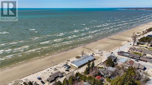 RIGHT ACROSS THE ROAD - 9 Lakeshore Boulevard S, Sauble Beach, ON - Outdoor With Body Of Water With View