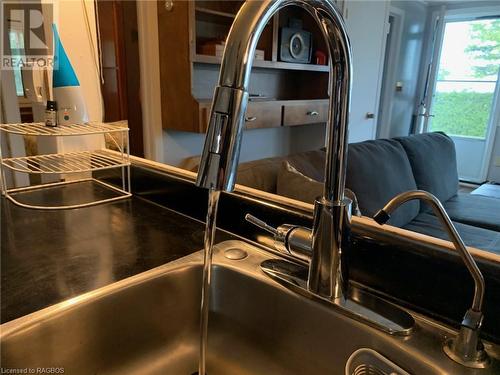 9 Lakeshore Boulevard S, Sauble Beach, ON - Indoor Photo Showing Kitchen With Double Sink