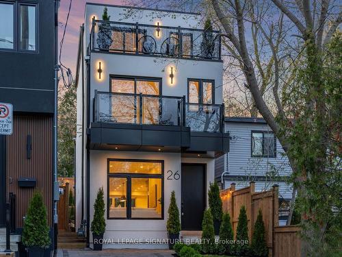 26 Harriet St, Toronto, ON - Outdoor With Balcony With Facade