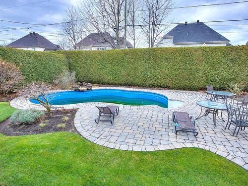 Piscine - 9 Rue D'Amboise, Blainville, QC - Outdoor With In Ground Pool With Backyard