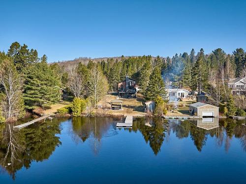 Aerial photo - 41 Rue Des Sapins, Entrelacs, QC - Outdoor With Body Of Water With View