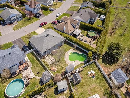 Overall view - 434 Rue Du Blizzard, Saint-Jean-Sur-Richelieu, QC - Outdoor With Above Ground Pool With View