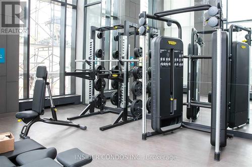 #3107 -15 Holmes Ave, Toronto, ON - Indoor Photo Showing Gym Room
