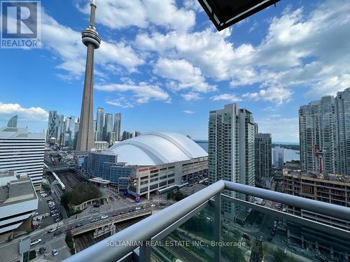 3008 - 381 Front Street W, Toronto, ON - Outdoor With Balcony With View