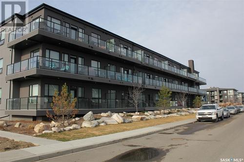 202 415 Maningas Bend, Saskatoon, SK - Outdoor With Balcony With Facade