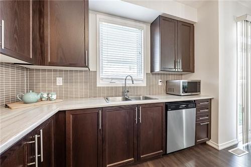 244 Voyager Pass, Binbrook, ON - Indoor Photo Showing Kitchen With Double Sink