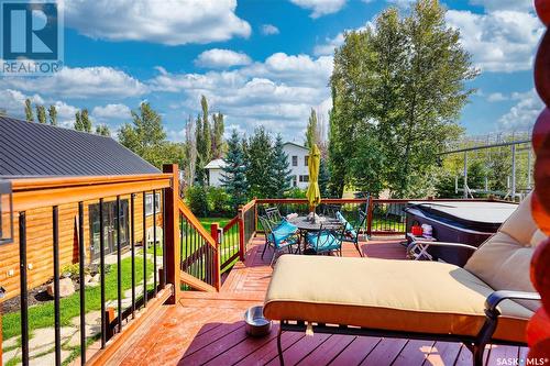 16 Lakeview Drive, Lac Des Iles, SK - Outdoor With Deck Patio Veranda With Exterior