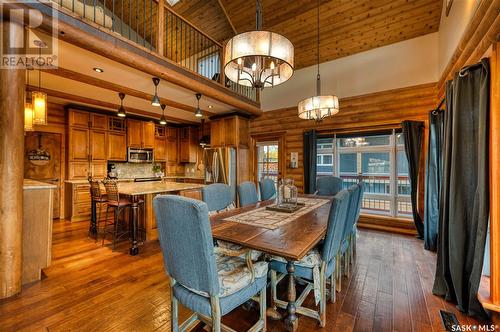 16 Lakeview Drive, Lac Des Iles, SK - Indoor Photo Showing Dining Room