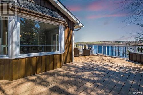 172 Meadow Drive, Darlings Island, NB - Outdoor With Deck Patio Veranda With Exterior