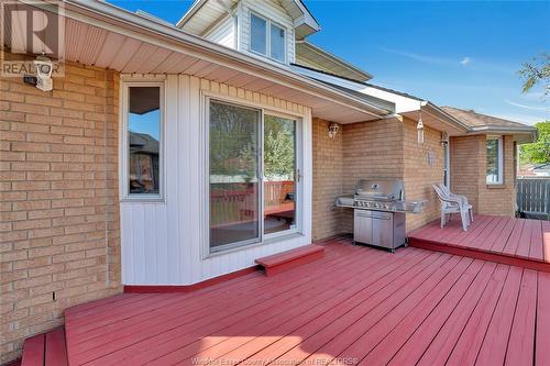 760 Radisson Crt W, Windsor, ON - Outdoor With Deck Patio Veranda With Exterior