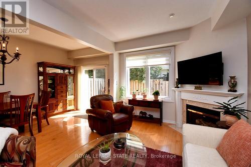 36 - 81 Valridge Drive, Hamilton, ON - Indoor Photo Showing Living Room With Fireplace